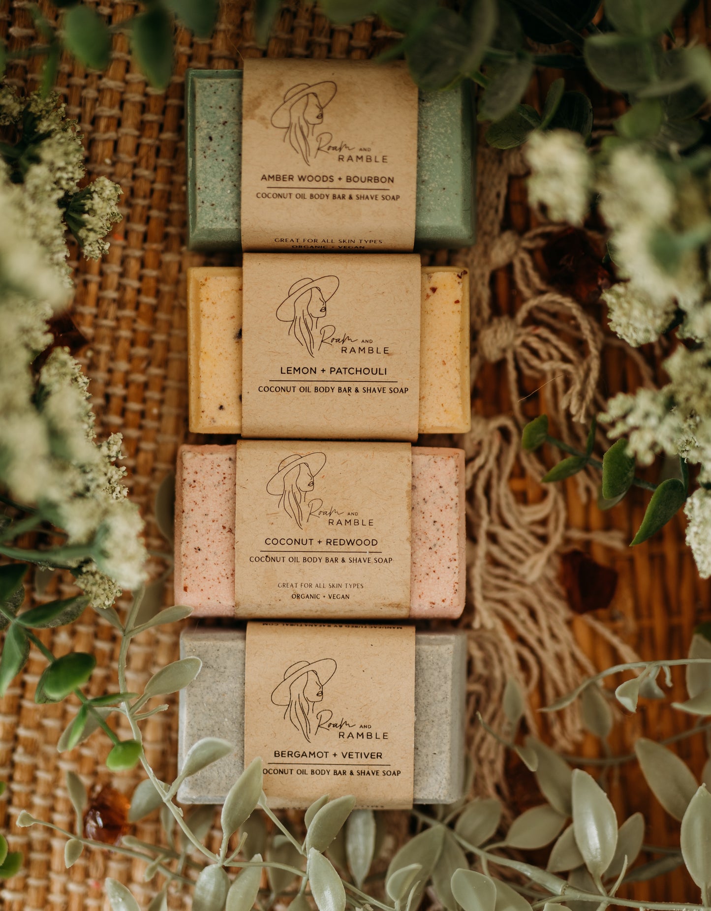 Bergamot + Vetiver Guest Soap – Fresh Citrus Wood Travel Soap