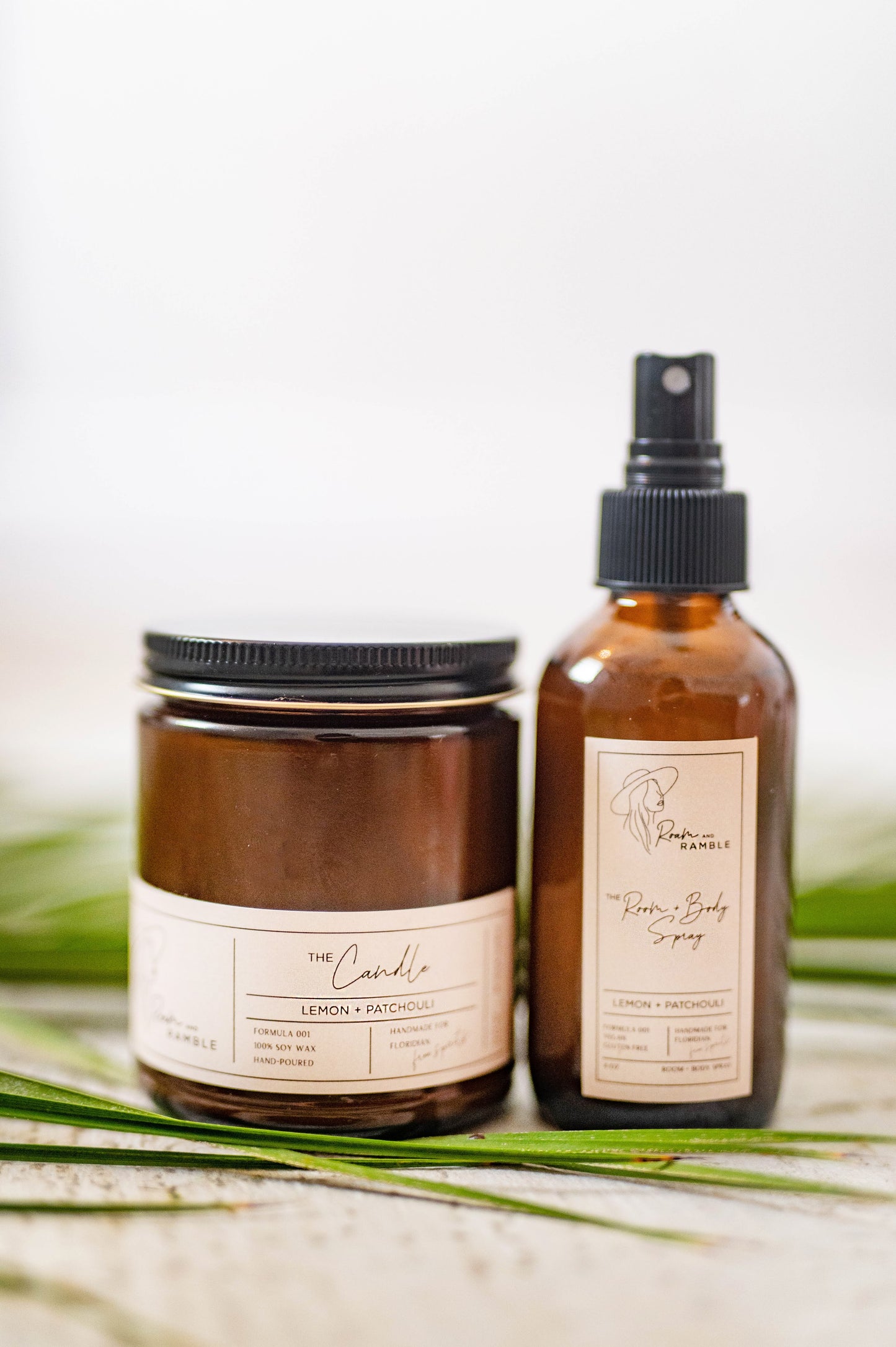 Lemon + Patchouli Home Fragrance Duo