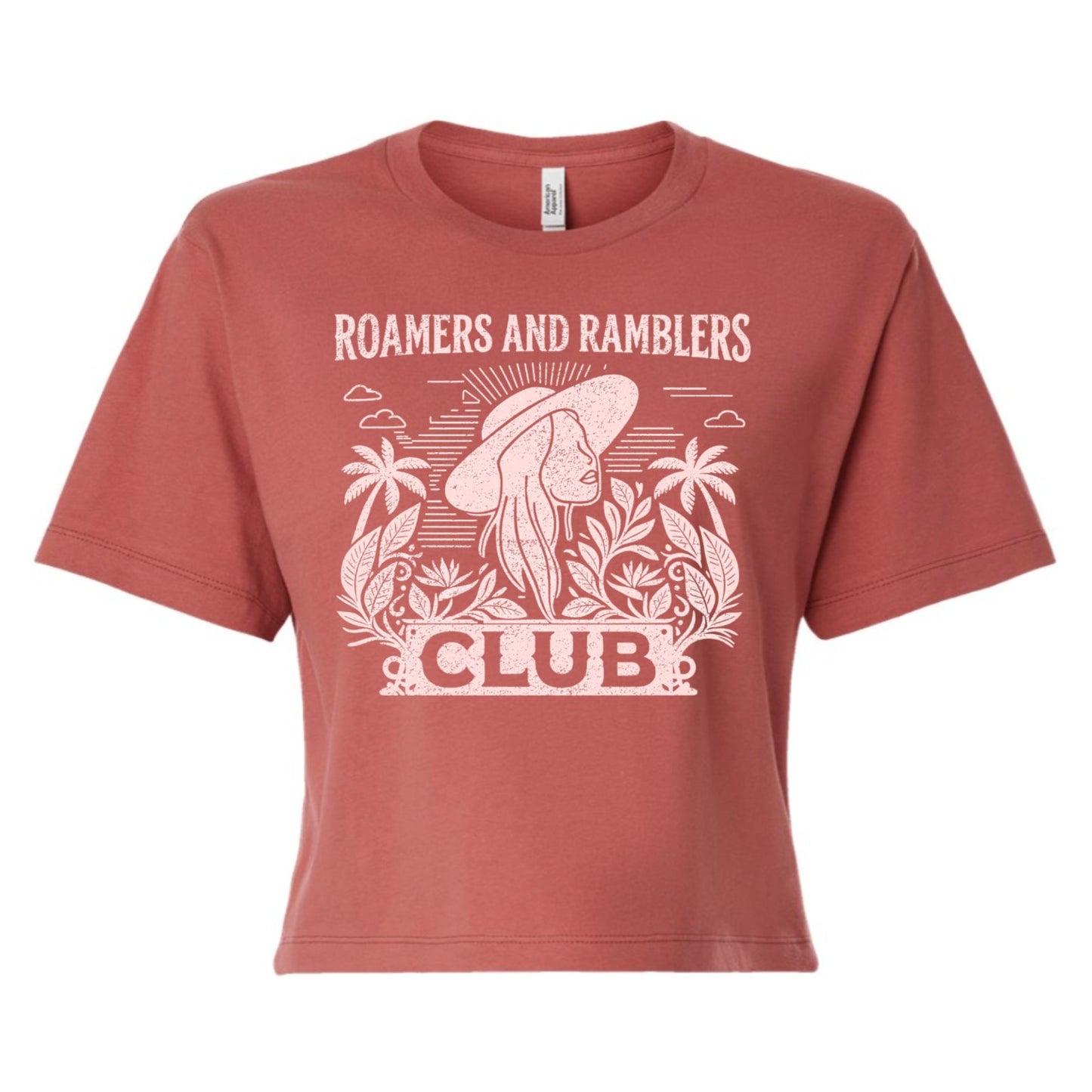 Roamers and Ramblers Club Crop T