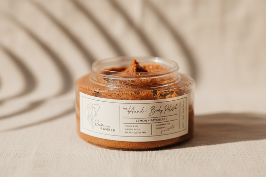 Lemon + Patchouli Hand and Body Polish