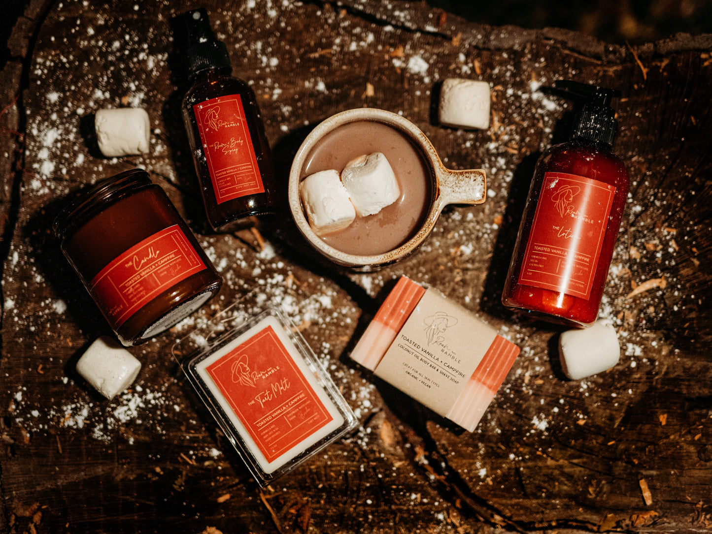 Toasted Vanilla+ Campfire Home Fragrance Duo