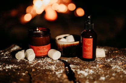 Toasted Vanilla + Campfire 50 HR Candle
