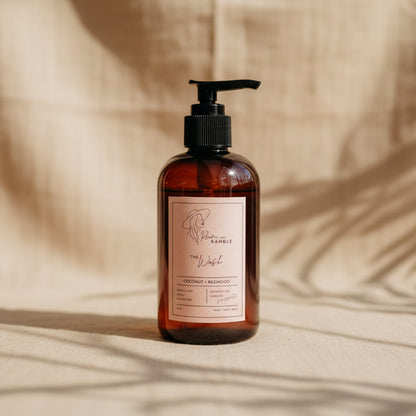 Coconut + Redwood Organic Hand & Body Wash 8 oz