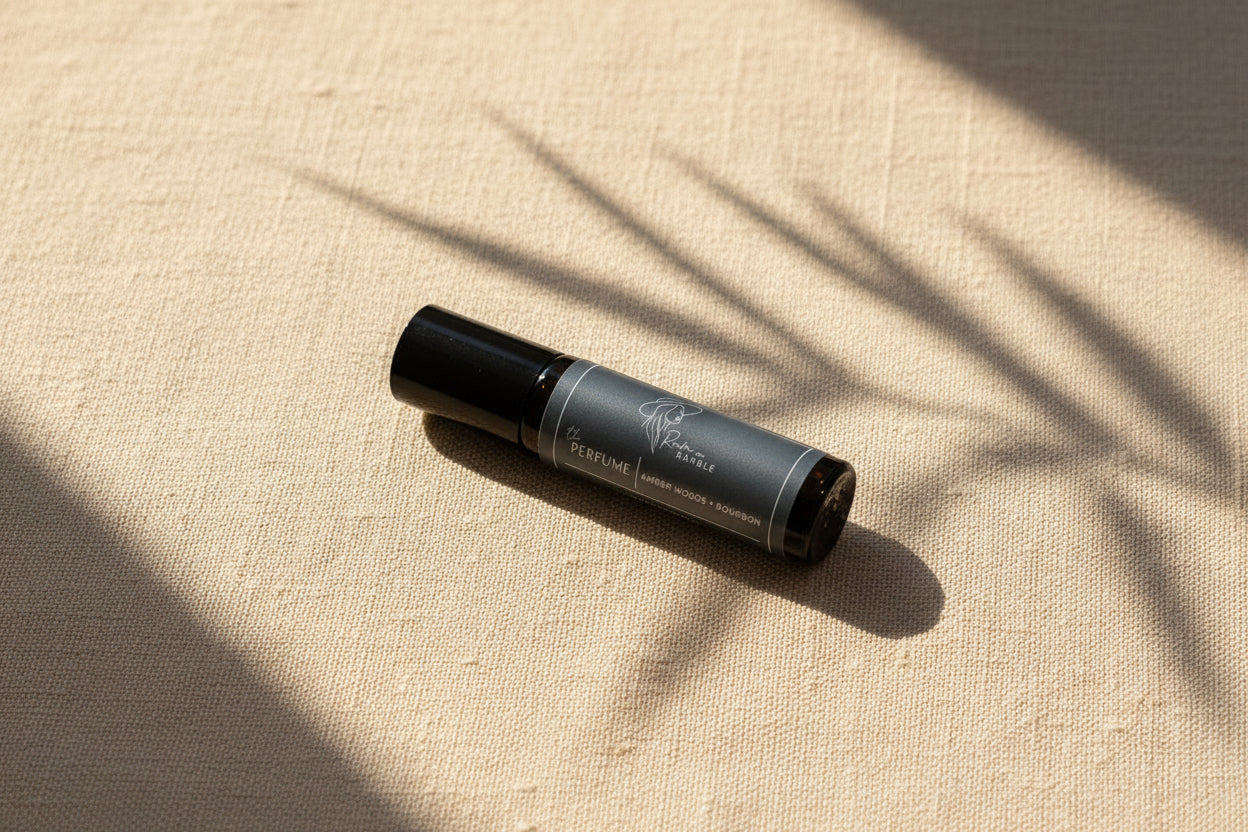 Amber Woods and Bourbon Perfume Roller