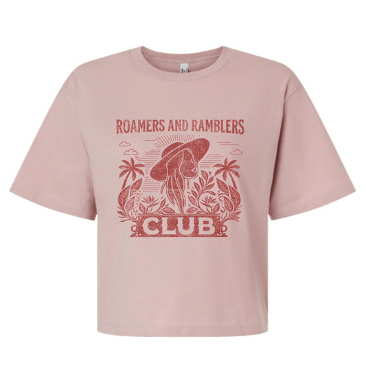 Roamers and Ramblers Club Crop T