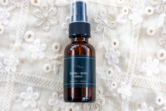 Bergamot and Vetiver Travel Size Room and Body Spray