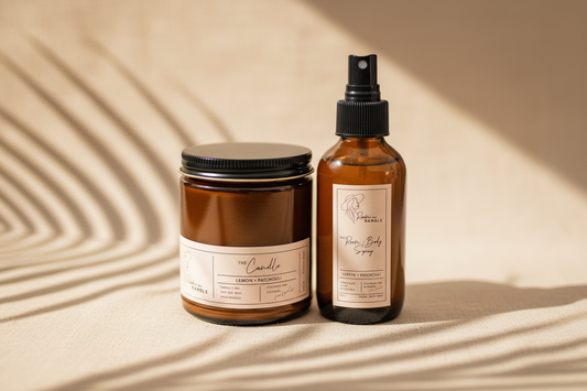 Lemon + Patchouli Home Fragrance Duo