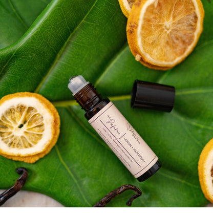 Lemon + Patchouli Perfume Roller
